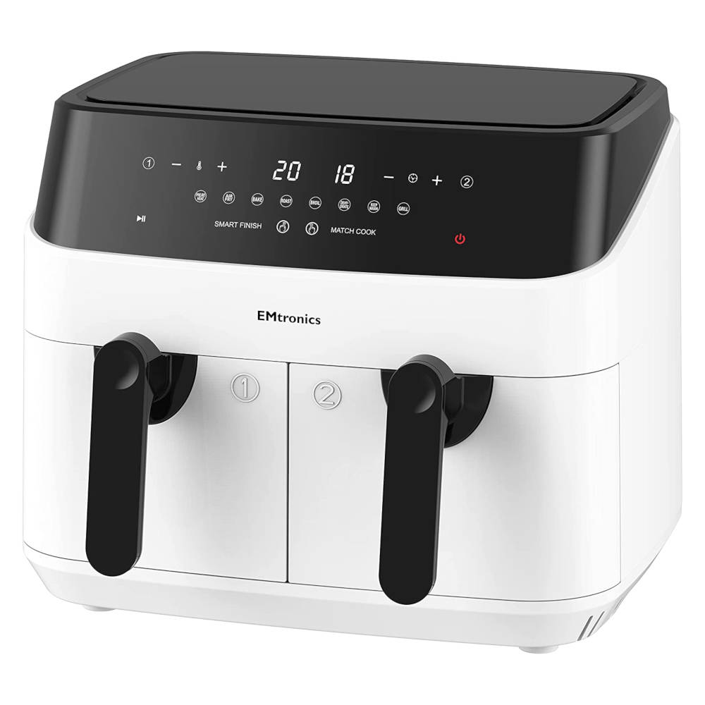 White Dual Air Fryer